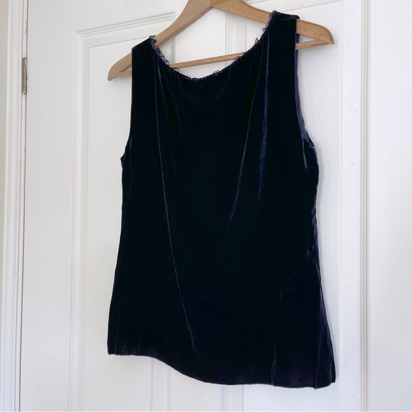 Velvet Blue Silk Blend Top, Size 14 NWT - Picture 8 of 9
